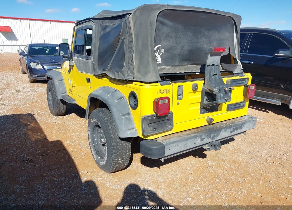 2004 JEEP WRANGLER SE VIN: 1J4FA29174P753644