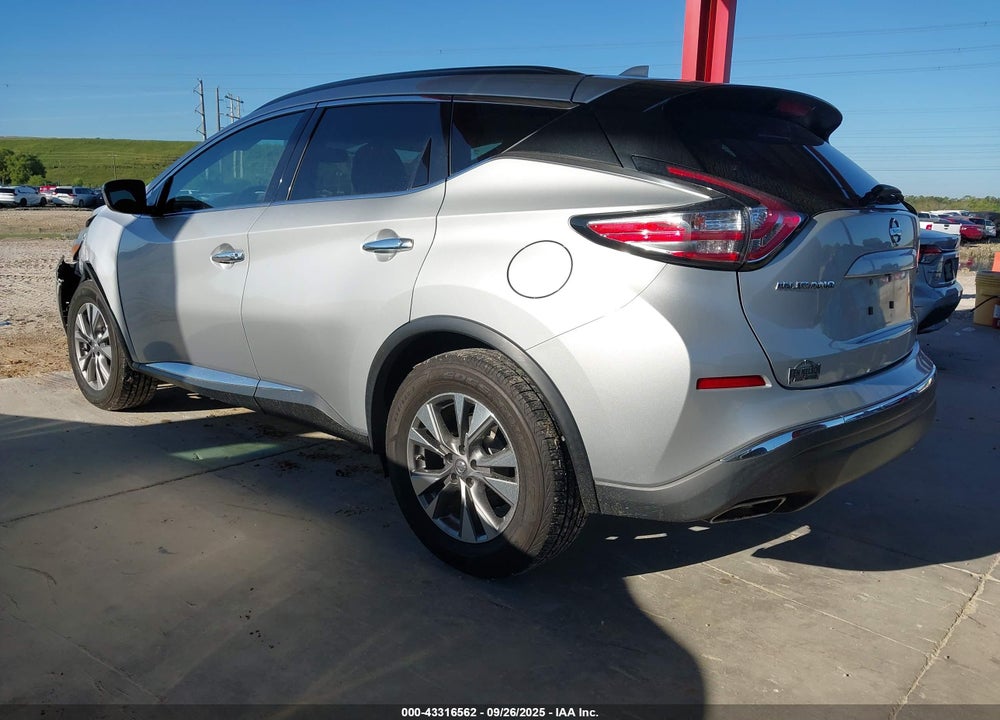 2018 NISSAN MURANO VIN: 5N1AZ2MH1JN167943