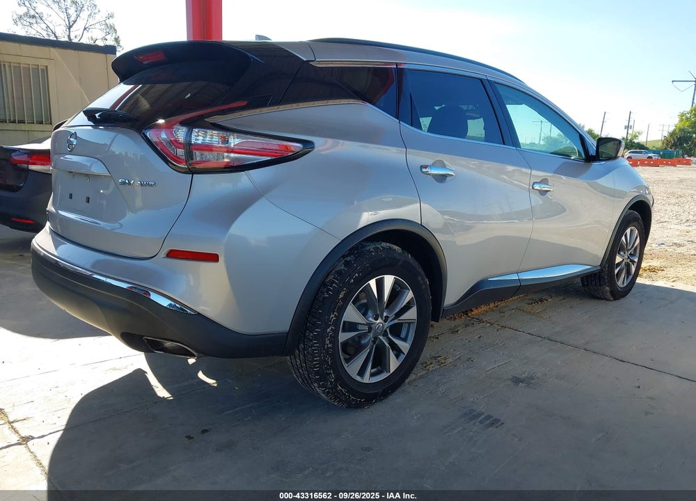 2018 NISSAN MURANO VIN: 5N1AZ2MH1JN167943
