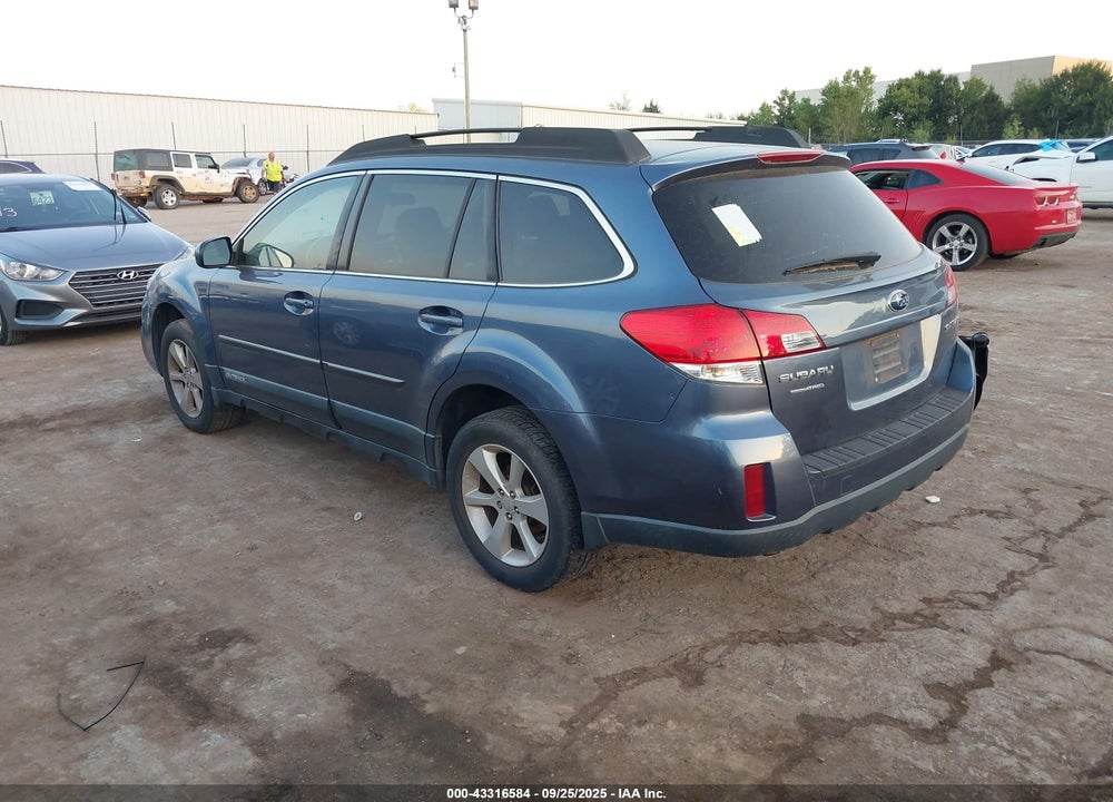 2013 SUBARU OUTBACK VIN: 4S4BRCCCXD3204780
