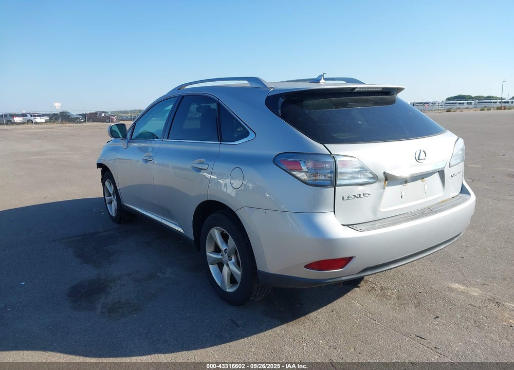 2010 LEXUS RX 350 VIN: 2T2BK1BAXAC048588