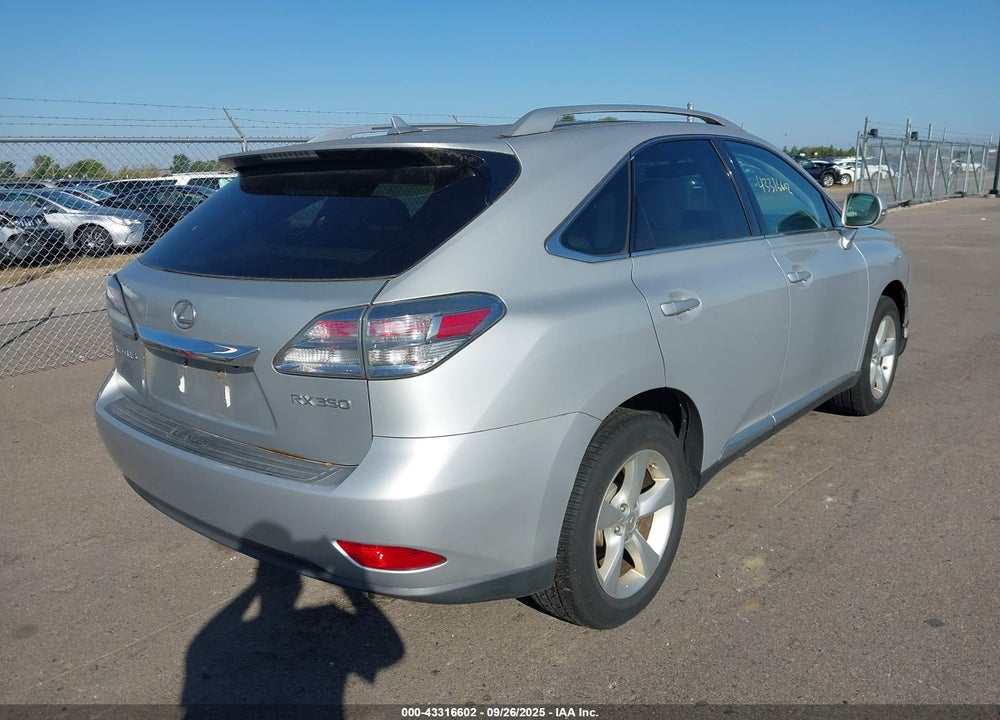 2010 LEXUS RX 350 VIN: 2T2BK1BAXAC048588