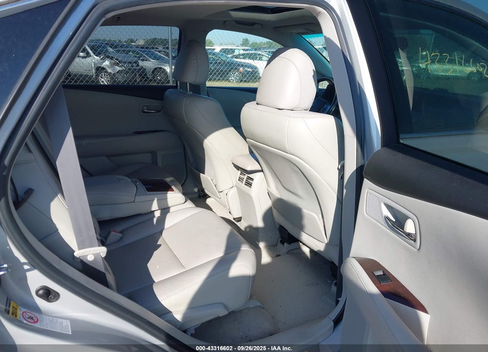 2010 LEXUS RX 350 VIN: 2T2BK1BAXAC048588