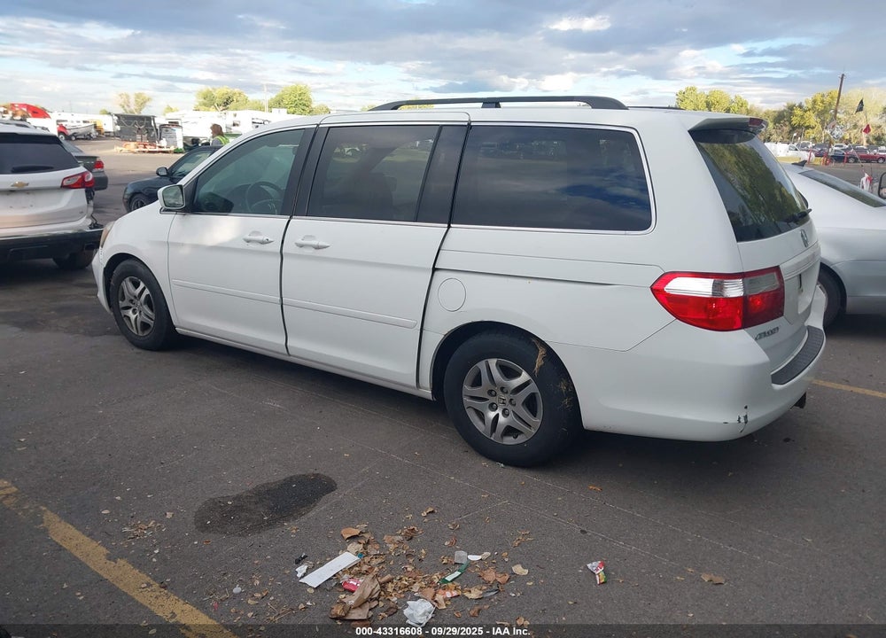 2006 HONDA ODYSSEY EX-L VIN: 5FNRL38726B459932