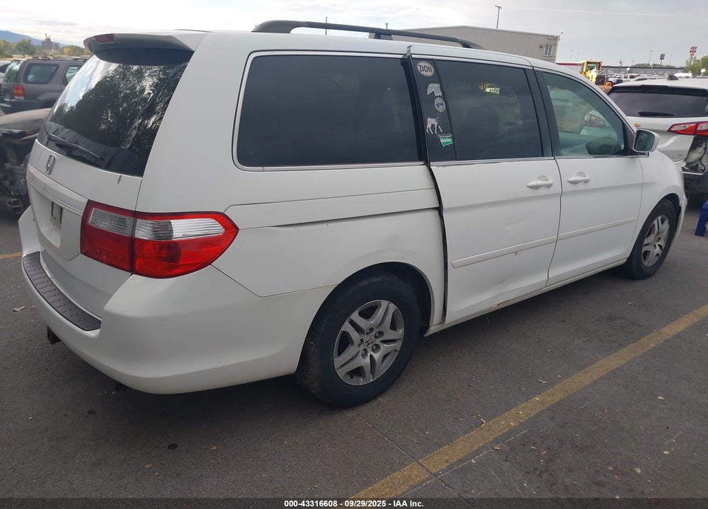 2006 HONDA ODYSSEY EX-L VIN: 5FNRL38726B459932