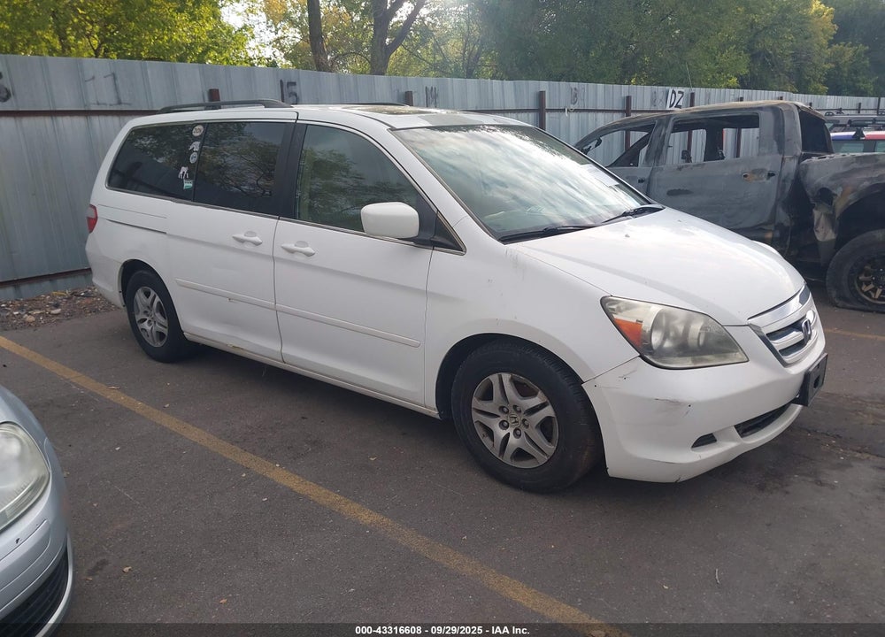 2006 HONDA ODYSSEY EX-L VIN: 5FNRL38726B459932