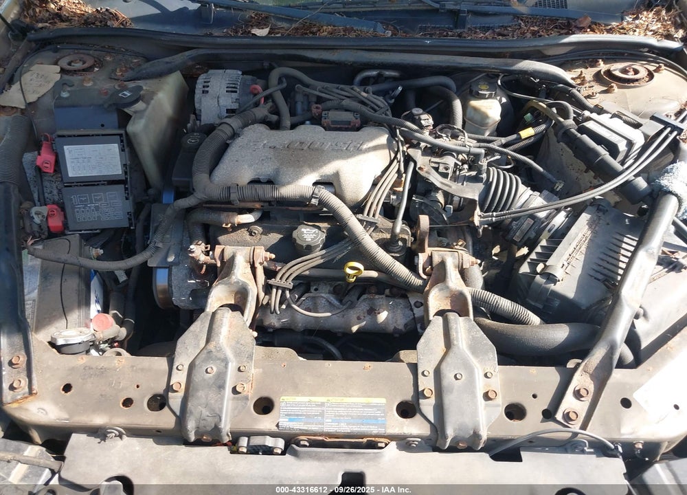 2003 CHEVROLET IMPALA VIN: 2G1WF52E139285180