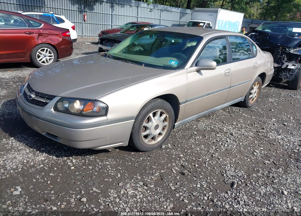 2003 CHEVROLET IMPALA VIN: 2G1WF52E139285180