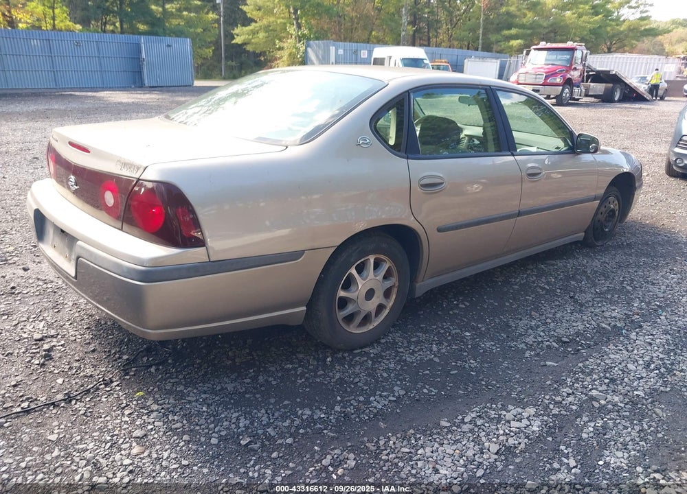2003 CHEVROLET IMPALA VIN: 2G1WF52E139285180