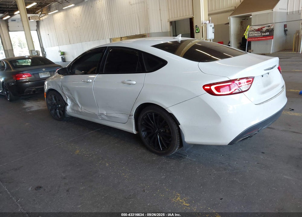 2015 CHRYSLER 200 S VIN: 1C3CCCBBXFN653309