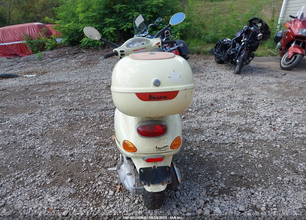2004 VESPA M198F VIN: ZAPM198F345010783
