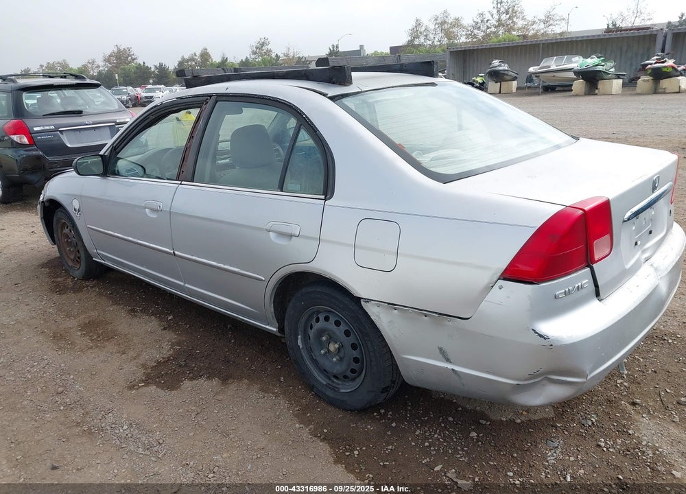 2002 HONDA CIVIC LX VIN: JHMES16602S004198