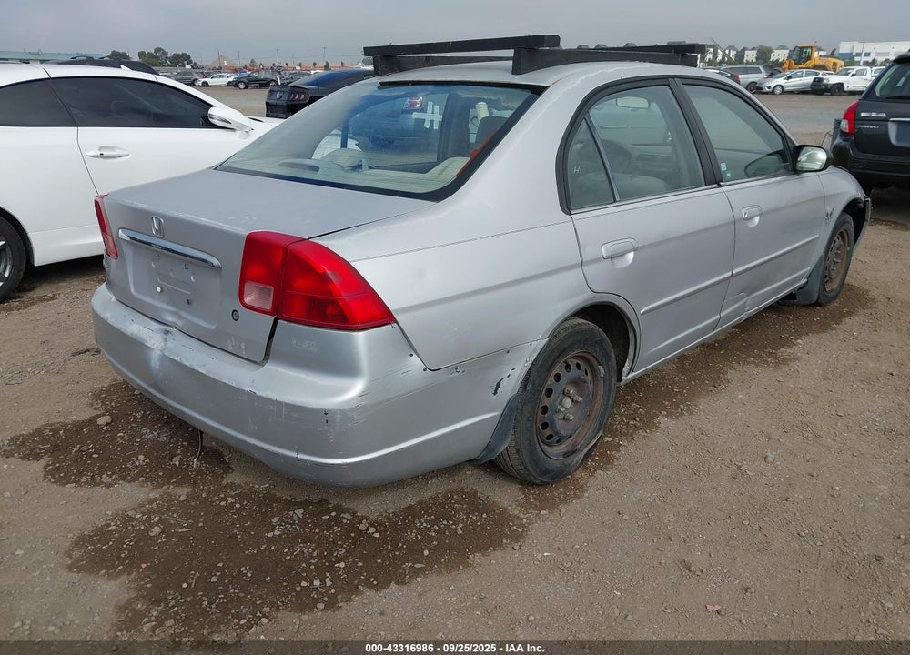 2002 HONDA CIVIC LX VIN: JHMES16602S004198