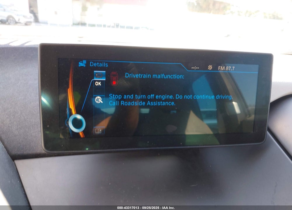 2015 BMW I3 VIN: WBY1Z4C57FV500286