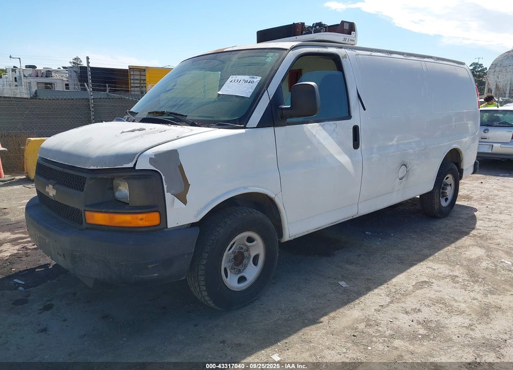 2008 CHEVROLET EXPRESS WORK VAN VIN: 1GCHG35K581154980