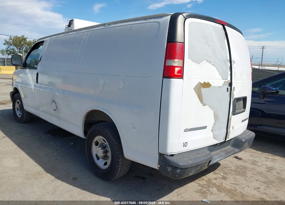 2008 CHEVROLET EXPRESS WORK VAN VIN: 1GCHG35K581154980