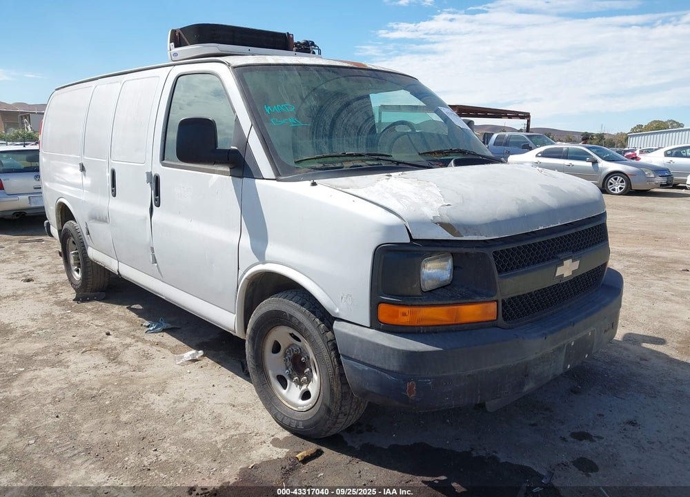 2008 CHEVROLET EXPRESS WORK VAN VIN: 1GCHG35K581154980
