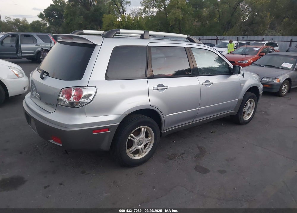 2004 MITSUBISHI OUTLANDER XLS VIN: JA4LZ41F04U006502