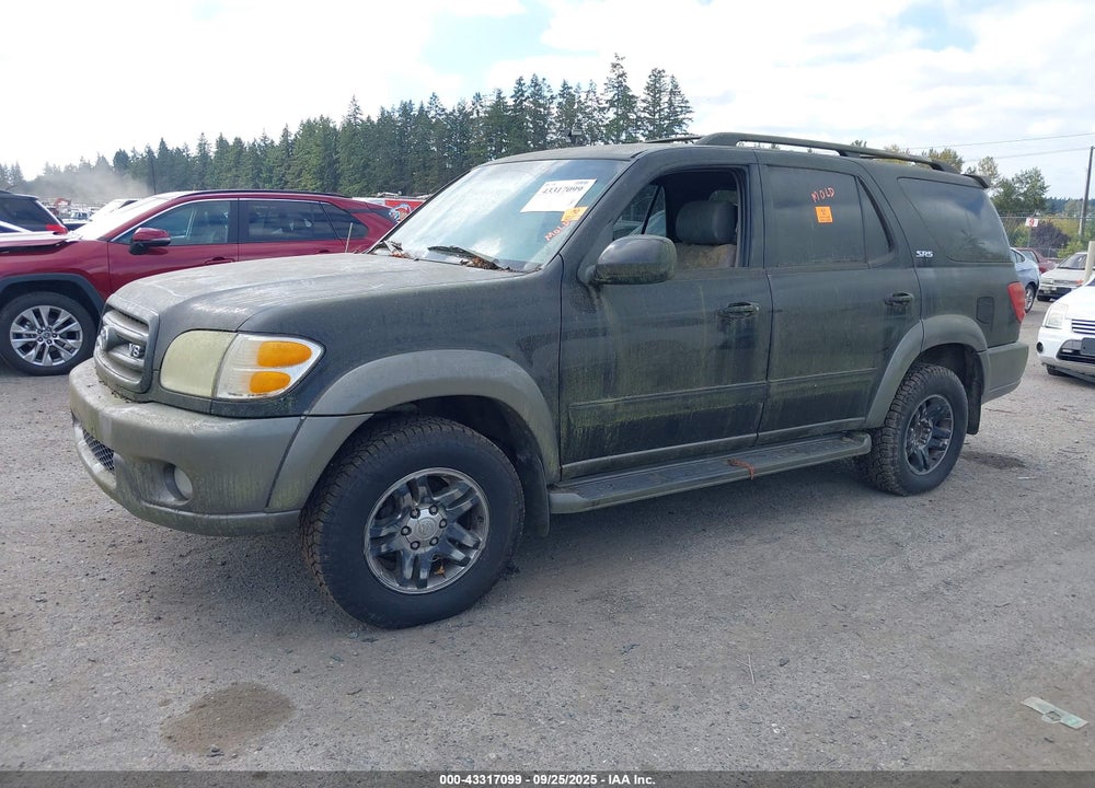 2003 TOYOTA SEQUOIA SR5 V8 VIN: 5TDZT34A23S190937