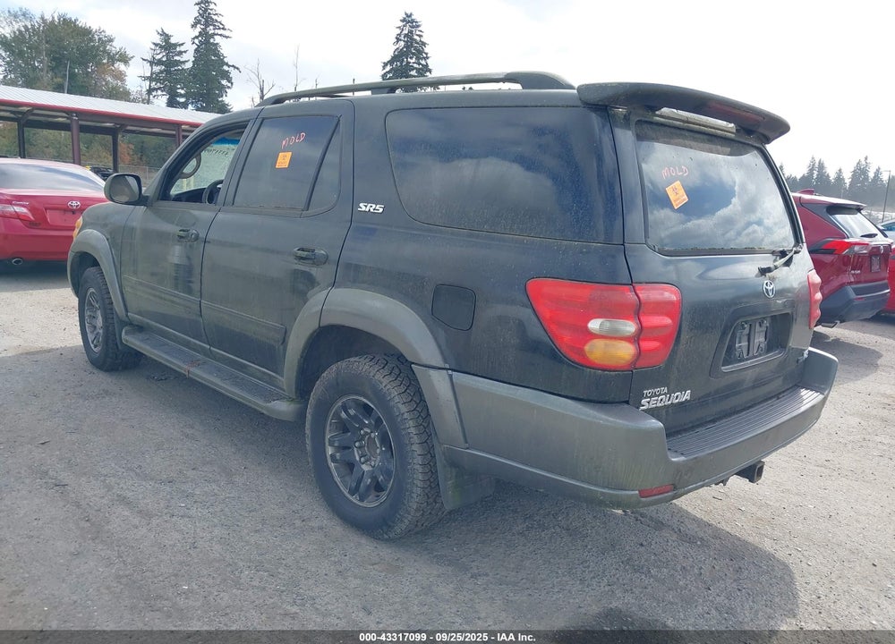 2003 TOYOTA SEQUOIA SR5 V8 VIN: 5TDZT34A23S190937