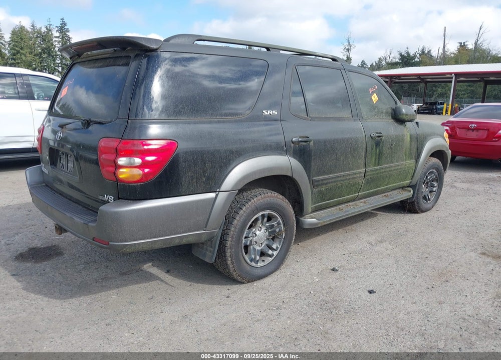 2003 TOYOTA SEQUOIA SR5 V8 VIN: 5TDZT34A23S190937