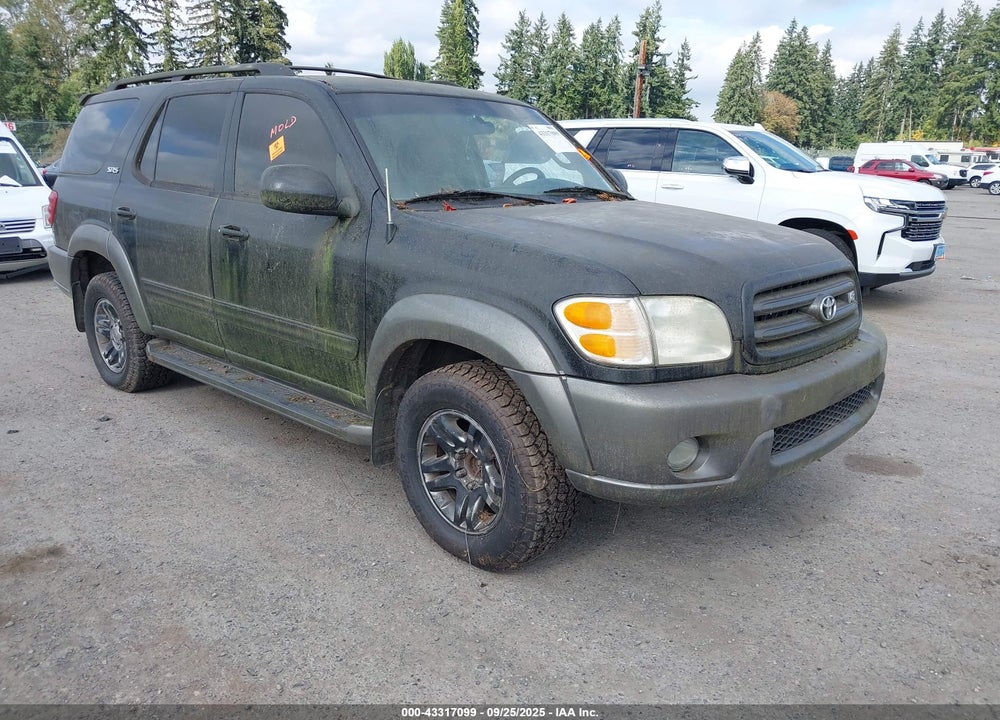 2003 TOYOTA SEQUOIA SR5 V8 VIN: 5TDZT34A23S190937