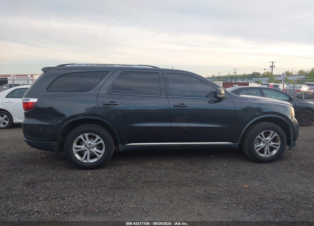 2011 DODGE DURANGO CREW VIN: 1D4RE4GG7BC599597
