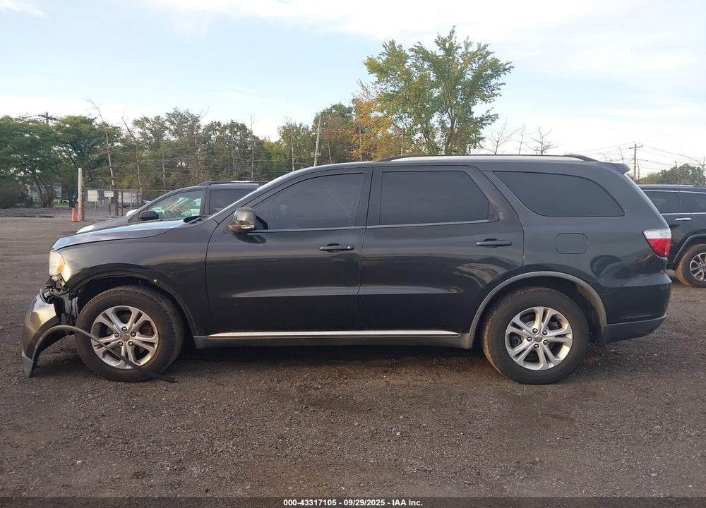 2011 DODGE DURANGO CREW VIN: 1D4RE4GG7BC599597