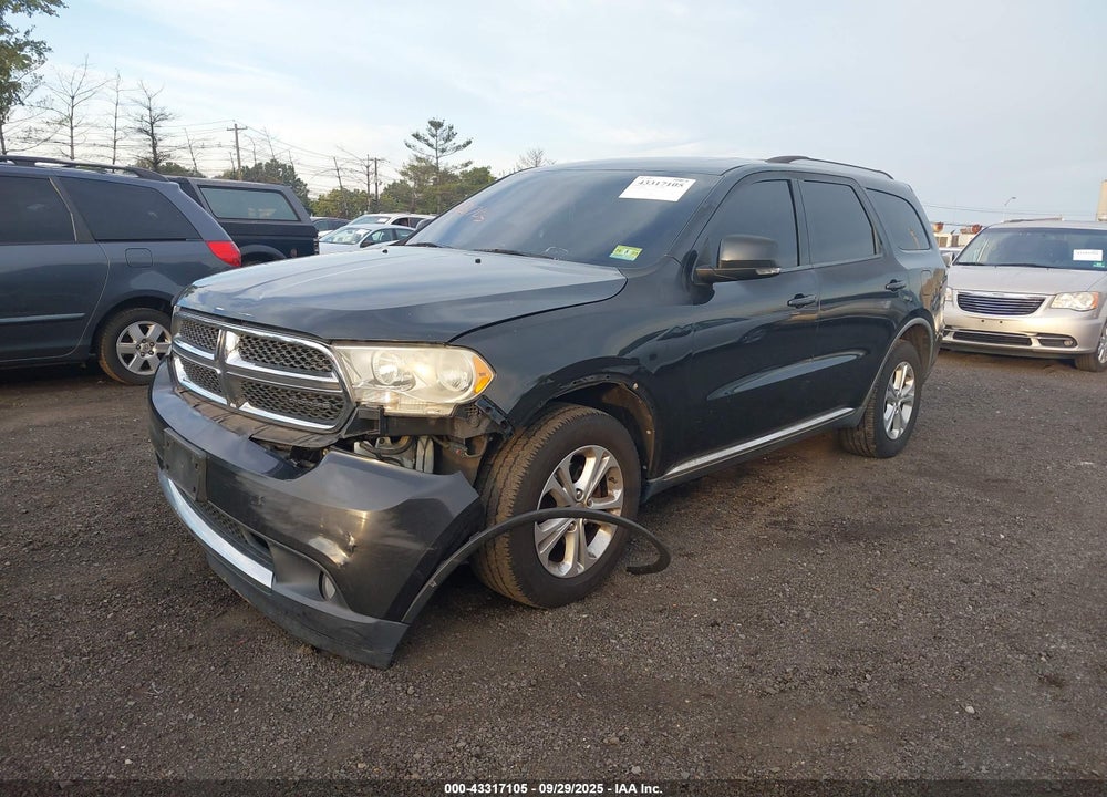 2011 DODGE DURANGO CREW VIN: 1D4RE4GG7BC599597