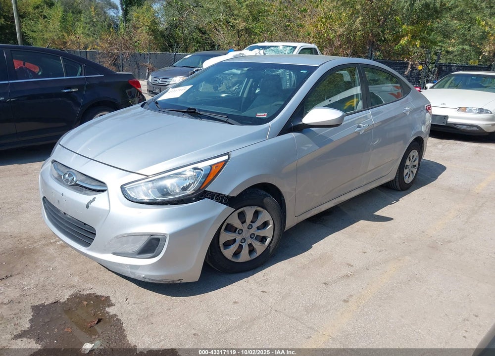 2017 HYUNDAI ACCENT VIN: KMHCT4AE7HU193530