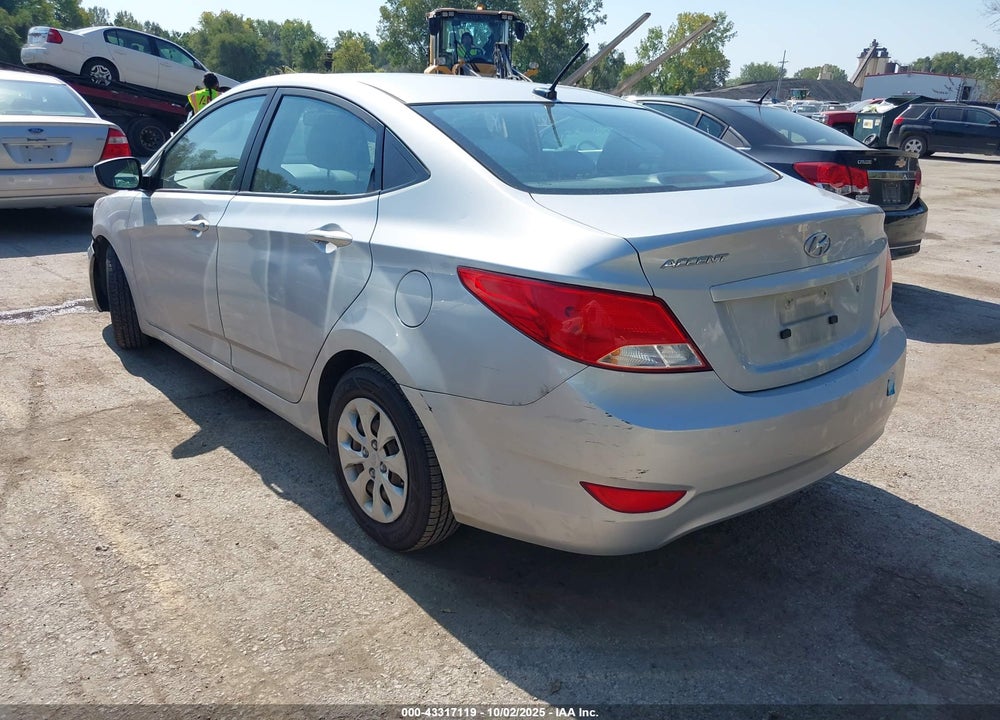 2017 HYUNDAI ACCENT VIN: KMHCT4AE7HU193530