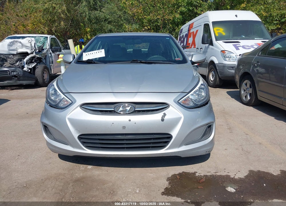 2017 HYUNDAI ACCENT VIN: KMHCT4AE7HU193530