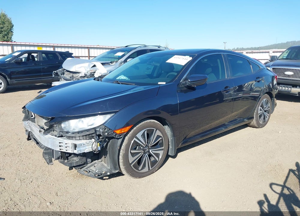 2017 HONDA CIVIC VIN: 2HGFC1F31HH644964