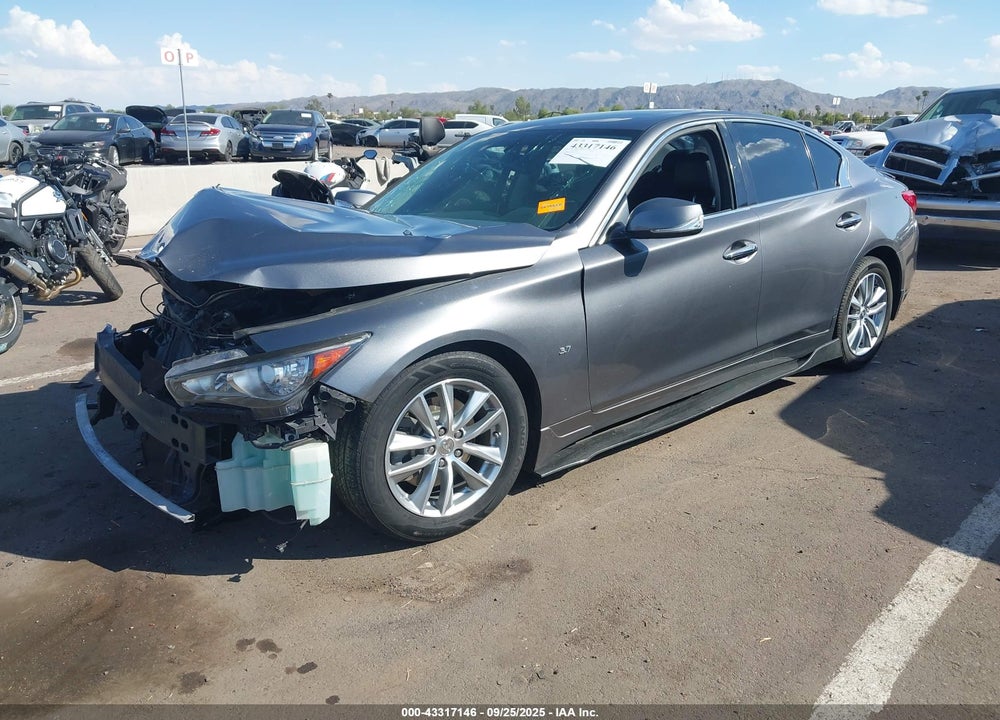 2014 INFINITI Q50 PREMIUM VIN: JN1BV7APXEM675811