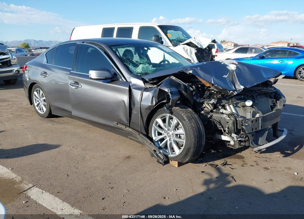 2014 INFINITI Q50 PREMIUM VIN: JN1BV7APXEM675811