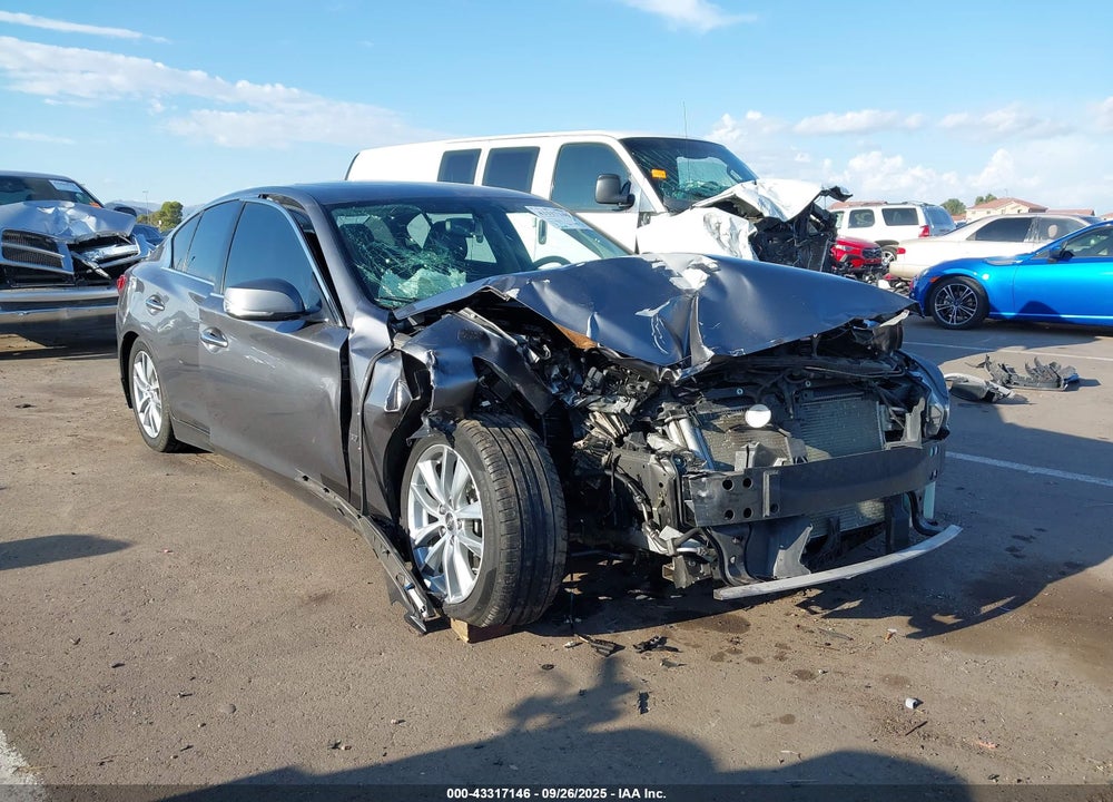 2014 INFINITI Q50 PREMIUM VIN: JN1BV7APXEM675811