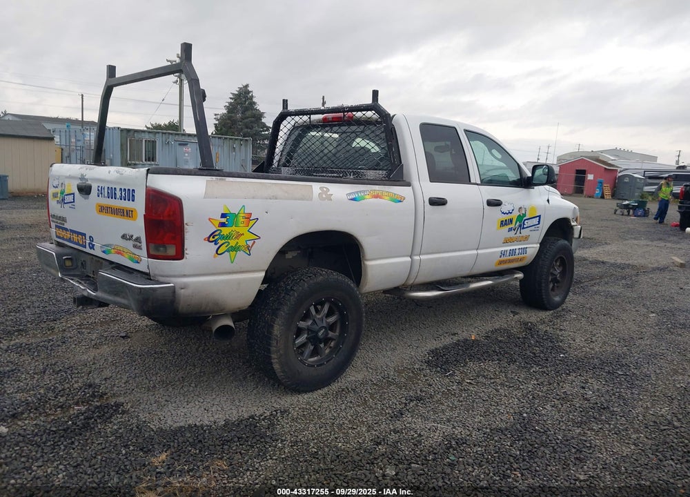 2004 DODGE RAM 2500 SLT/LARAMIE VIN: 3D7KU28CX4G283392