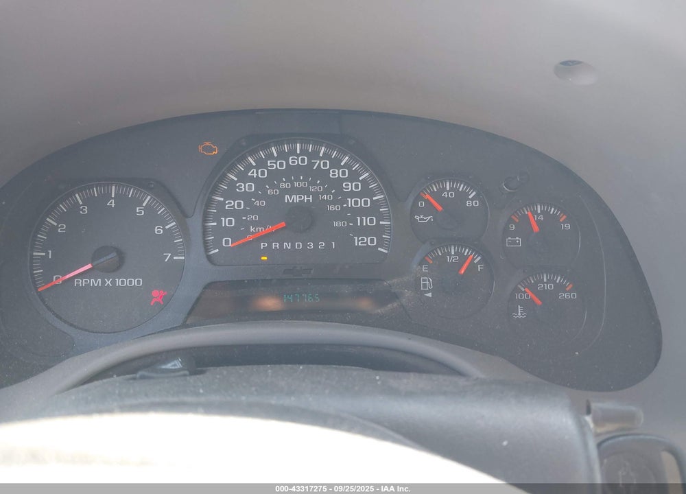 2007 CHEVROLET TRAILBLAZER LS VIN: 1GNDS13S972225036