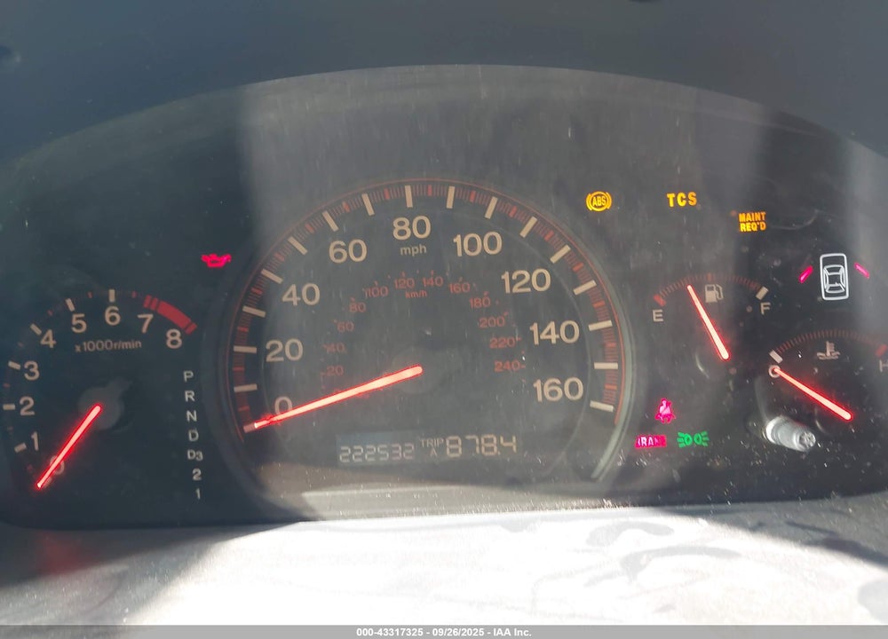 2005 HONDA ACCORD 3.0 EX VIN: 1HGCM826X5A006506