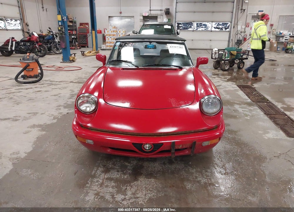 1991 ALFA ROMEO SPIDER VIN: ZARBB32G4M6007217