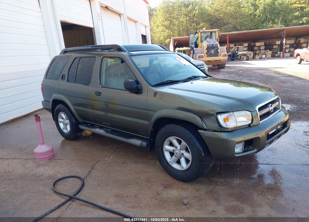 2004 NISSAN PATHFINDER SE VIN: JN8DR09X54W801800