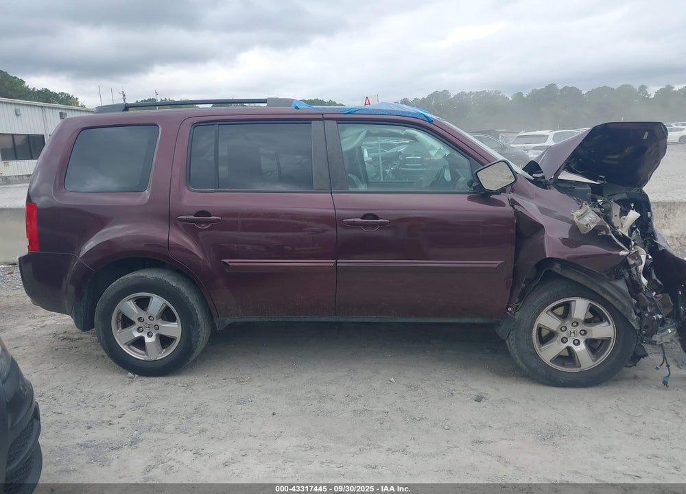 2011 HONDA PILOT EX-L VIN: 5FNYF3H5XBB050380
