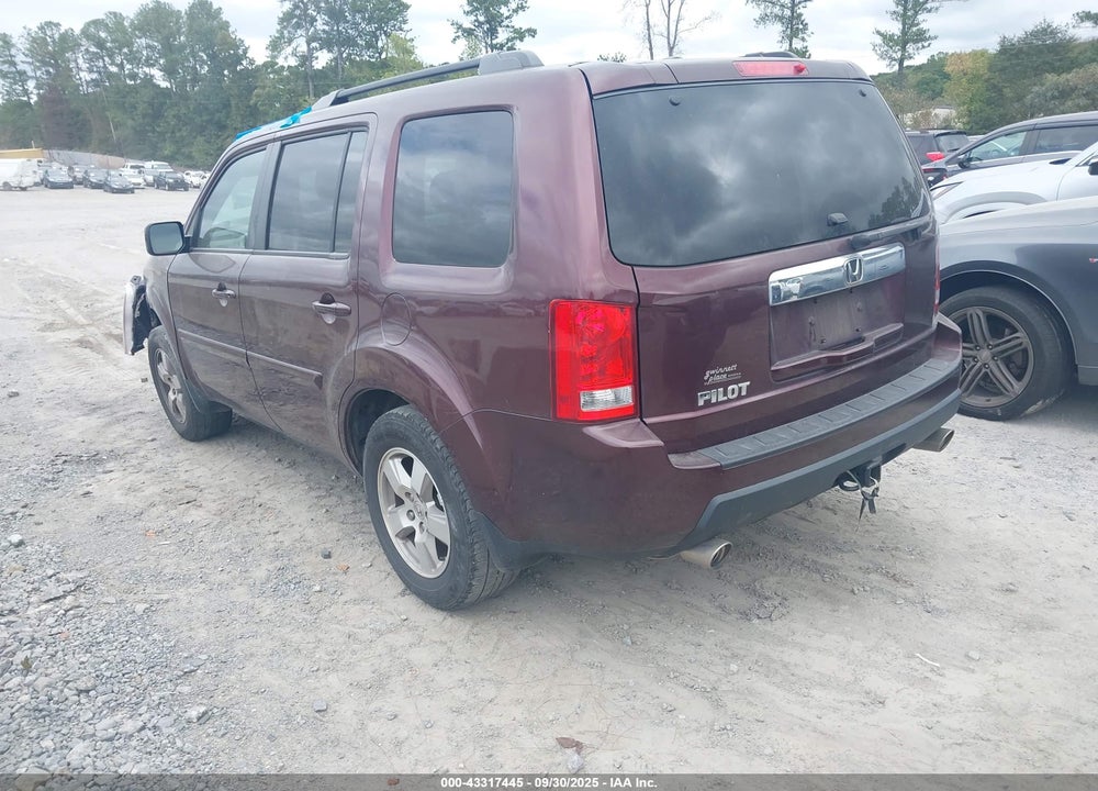 2011 HONDA PILOT EX-L VIN: 5FNYF3H5XBB050380