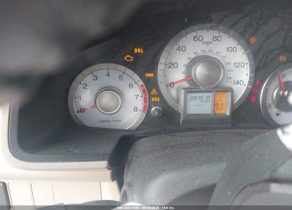 2011 HONDA PILOT EX-L VIN: 5FNYF3H5XBB050380