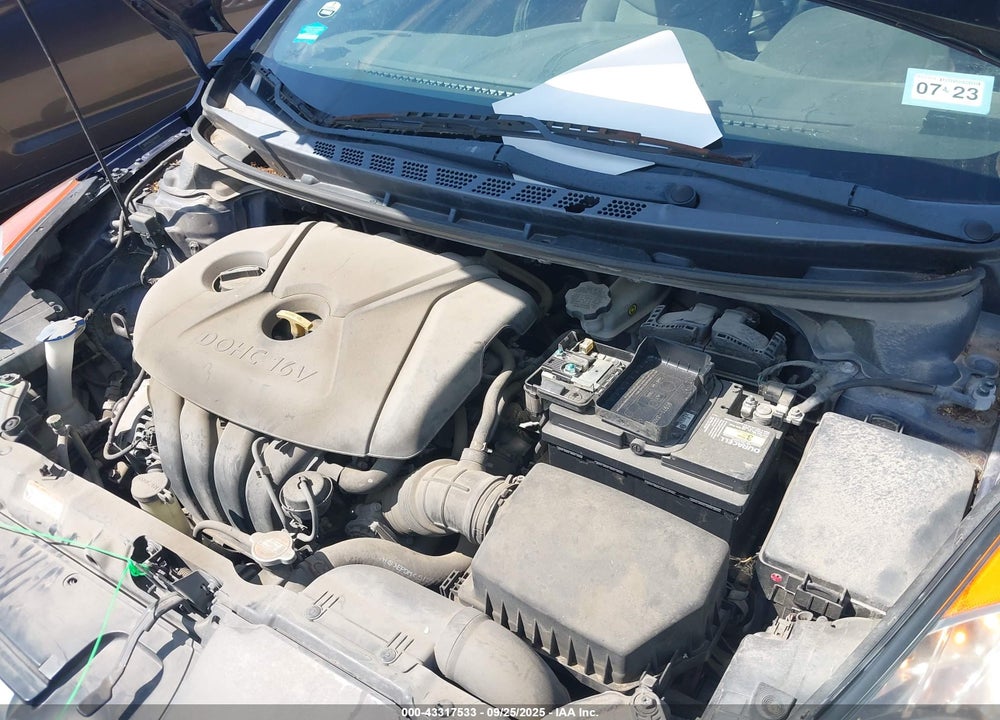 2012 HYUNDAI ELANTRA GLS VIN: 5NPDH4AE5CH096050