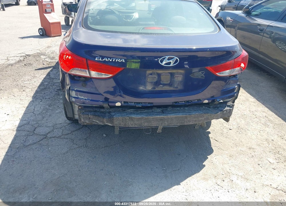 2012 HYUNDAI ELANTRA GLS VIN: 5NPDH4AE5CH096050