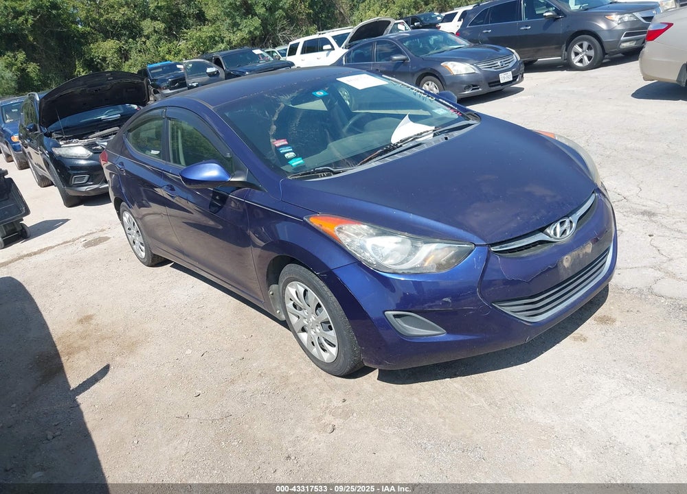 2012 HYUNDAI ELANTRA GLS VIN: 5NPDH4AE5CH096050