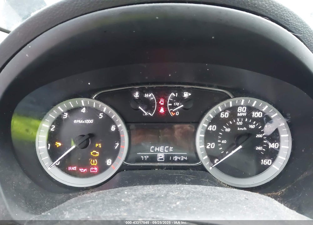 2015 NISSAN SENTRA SV VIN: 3N1AB7AP4FY349330