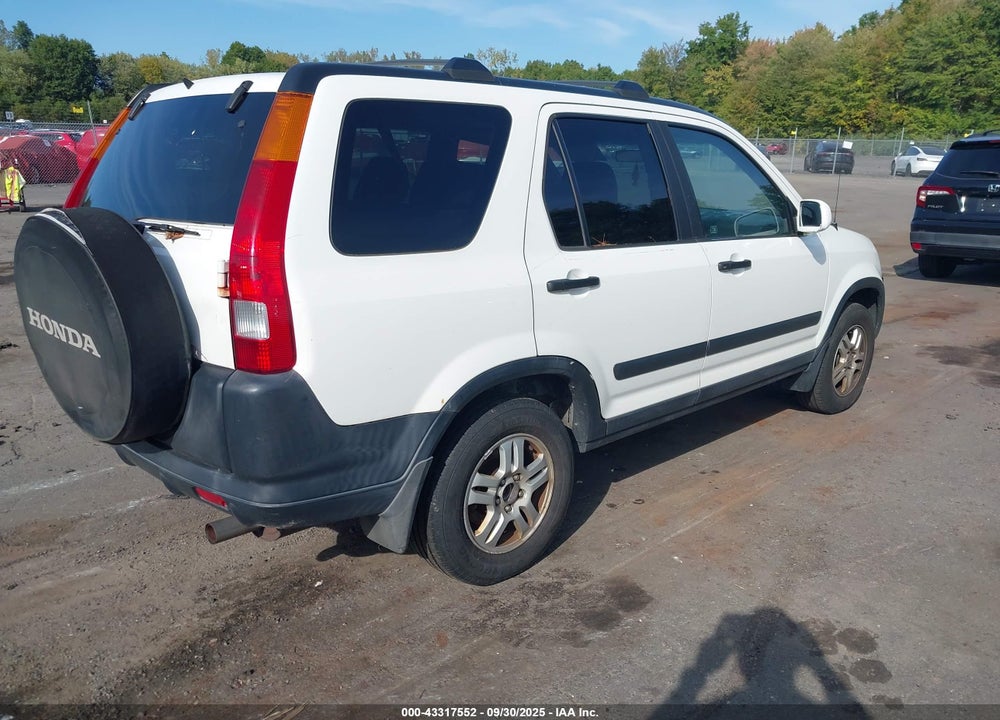 2004 HONDA CR-V EX VIN: SHSRD78874U203918