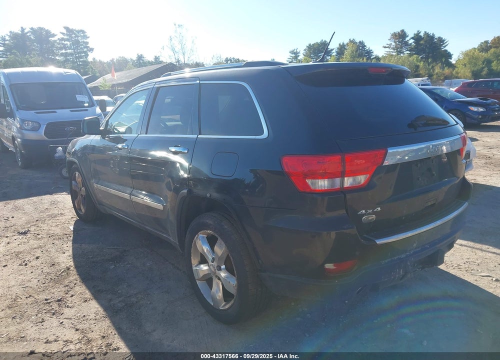 2013 JEEP GRAND CHEROKEE OVERLAND SUMMIT VIN: 1C4RJFCT5DC568309